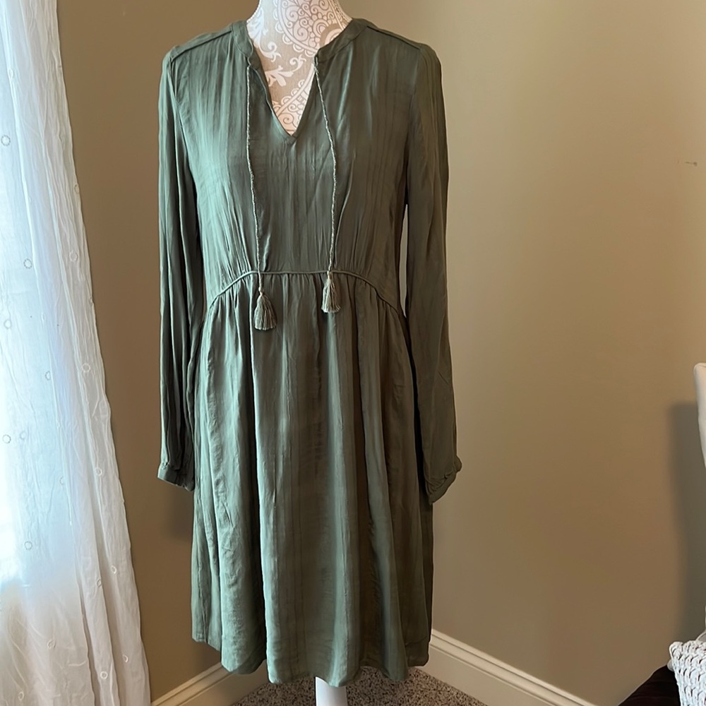 NWT Old navy S Tall long sleeve lined dress